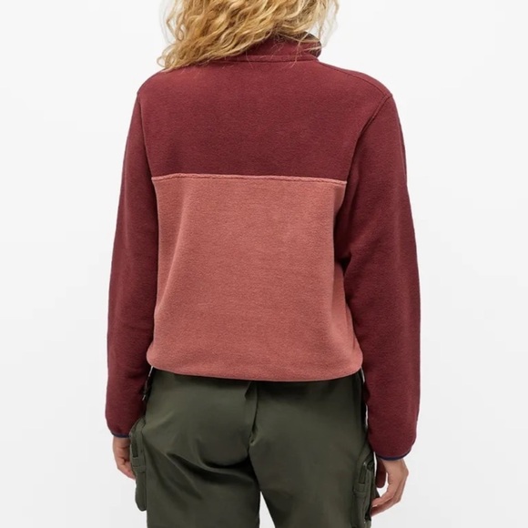 Patagonia Women's Lightweight Synchilla Snap-T Fleece Pullover (Roseship) Retro - Picture 2 of 7